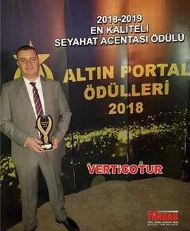 EN BAŞARILI SEYAHAT ACENTASI ÖDÜLÜ ALDIK..